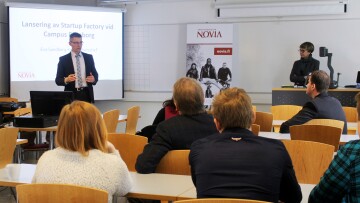 Startup Factory Novia rektor Orjan