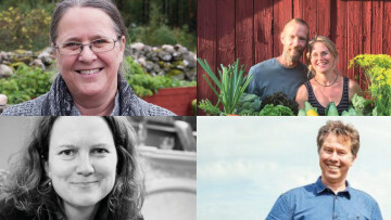 Bild på föreläsarna som deltar i Permakultur och regenerativt jordbruk 2.6.2020