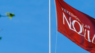 Yrkeshogskolan Novia flagga