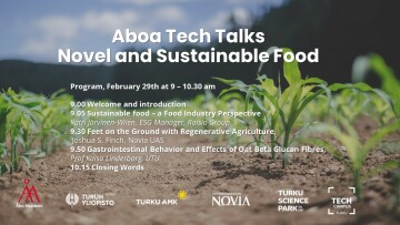 AboaTechTalks Novel and Sustainable Food 29 v2.2.2024