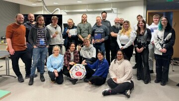 GameJam 2024 i Jakobstad, foto Tobias Björkskog