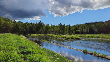 Sjo och mark visualiserar vattenhantering