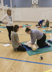 Kids Save Lives, Replot-Björkö skola