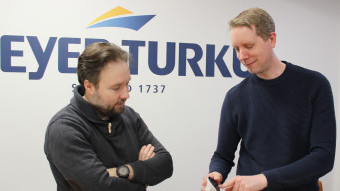 Markus Lehtopohja ja Jussi Haapasaari