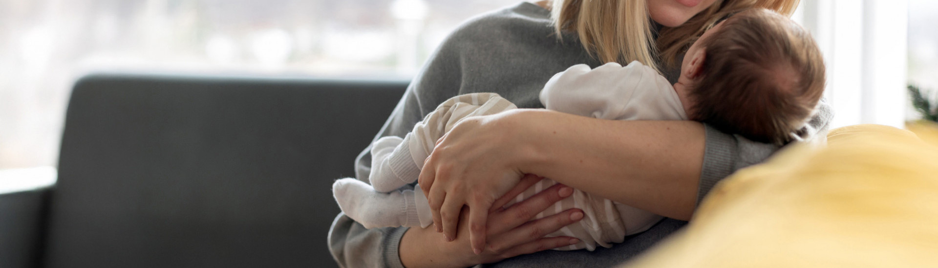 Mamma med bebisb