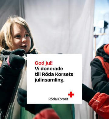 God Jul donation mobil