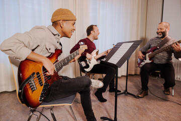 Musik baslektion