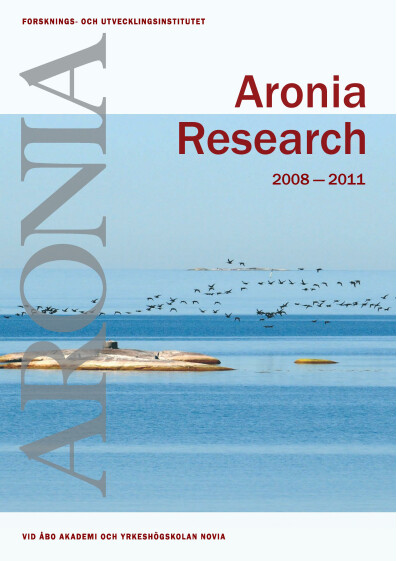 Aronia Research 2008 2011