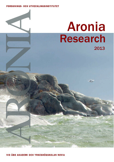 Aronia Research 2013