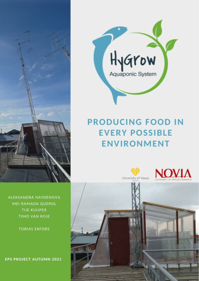 Autumn 2021 Hygrow Aquaponic Greenhouse