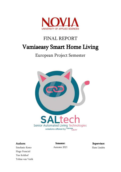 Autumn 2021 VAMIA easy IOT