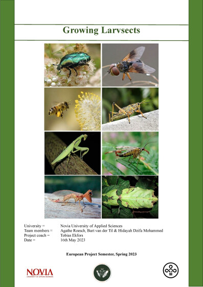 Spring 2023 Growing Larvsects