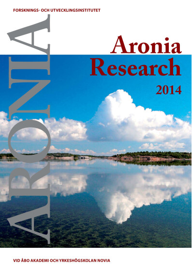Serie R 4/2015: Aronia Research 2014
