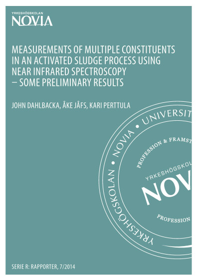 Serie R 7/2014: Measurments Near infrared spectroscopy 