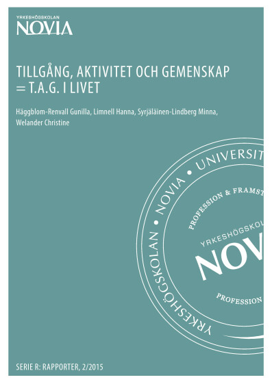 Serie R: Rapport TAG 2/2015