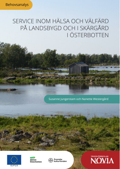 Serie R 3/2024 Behovsanalys Service inom halsa och valfard pa landsbygd och i skargard i Osterbotten