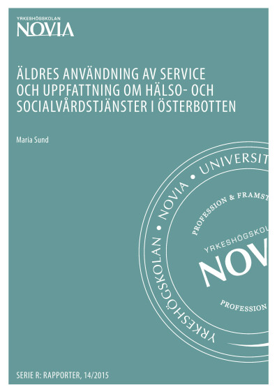 Serie 14/2015:Äldres använding av service