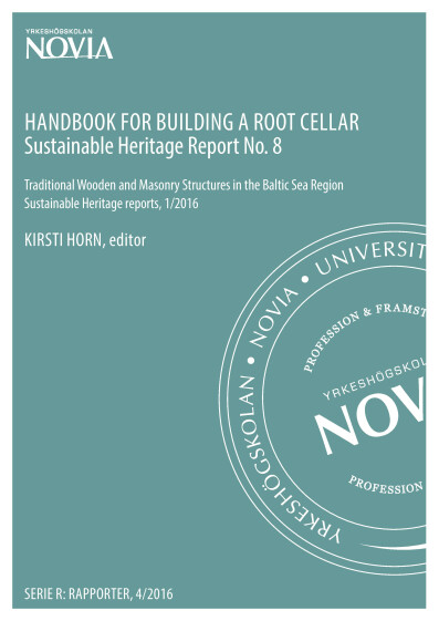 Serie R 4/2016: Handbook for building a Root Cellar