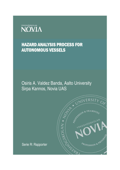 Serie R 2/2019: Hazard Analysis Process for Autonomous Vessels