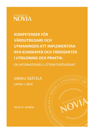 Serie A 2/2024: Säätelä_kompetenser for vardutbildare