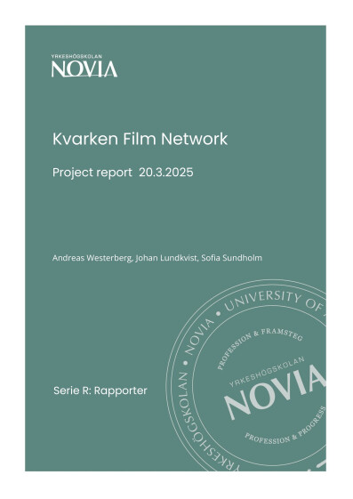 Serie R 3/2025 Kvarken Film Network Project Report